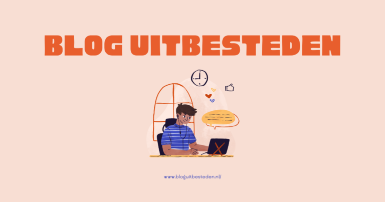 Blog uitbesteden